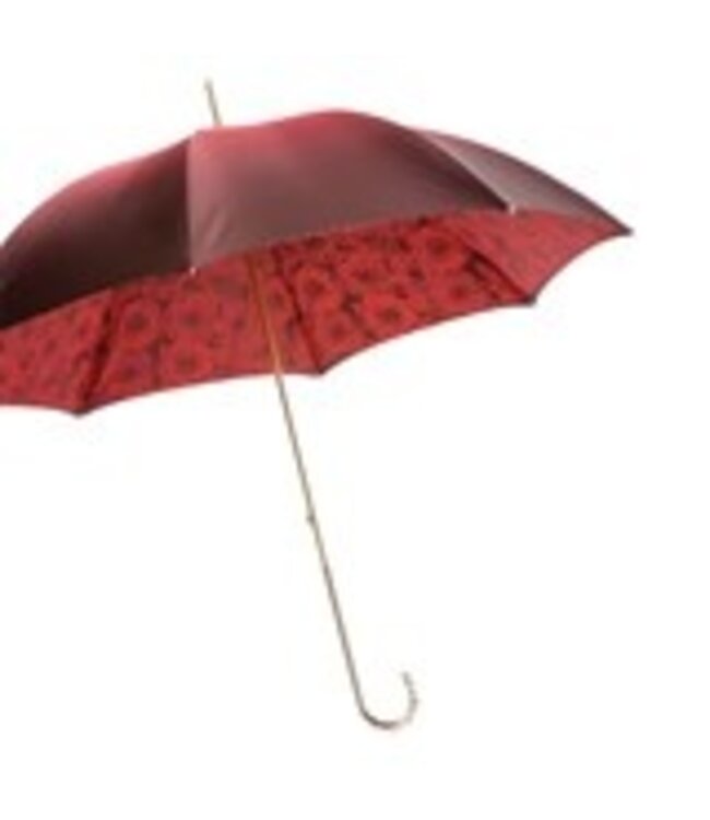 PASOTTI Parapluie Roses Rouges Double Tissu