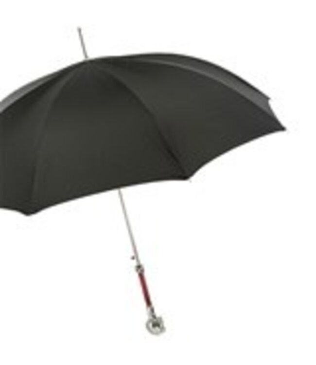 PASOTTI Parapluie Élégant avec Poignée Cheval Argenté