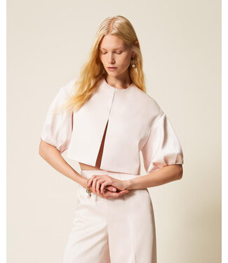 TWINSET Veste Courte en Duchesse