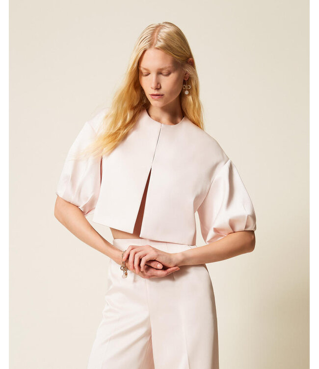 TWINSET Veste Courte en Duchesse