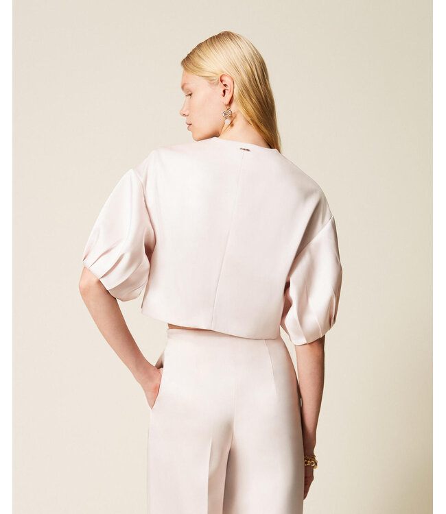 TWINSET Veste Courte en Duchesse