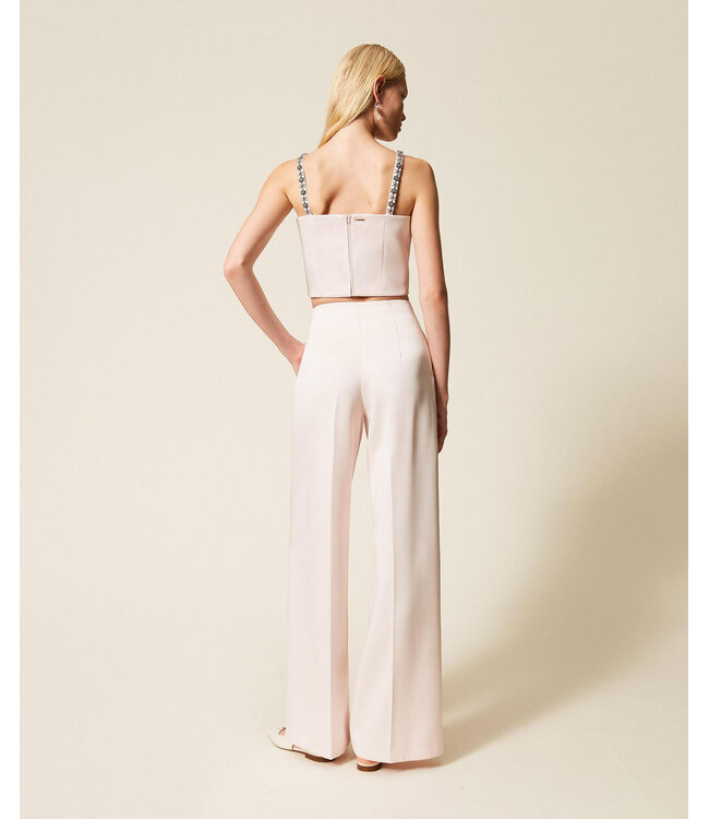 TWINSET Duchesse Palazzo Pants