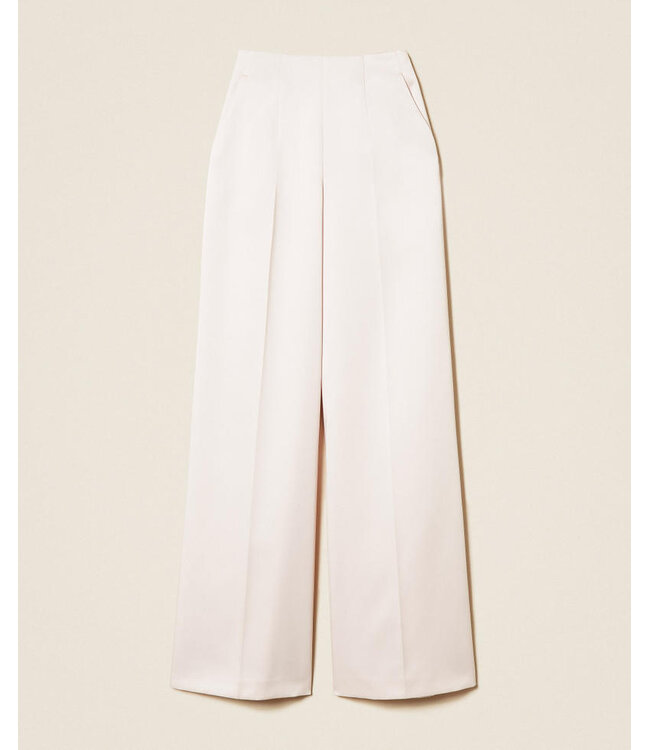 TWINSET Pantalon Palazzo en Duchesse