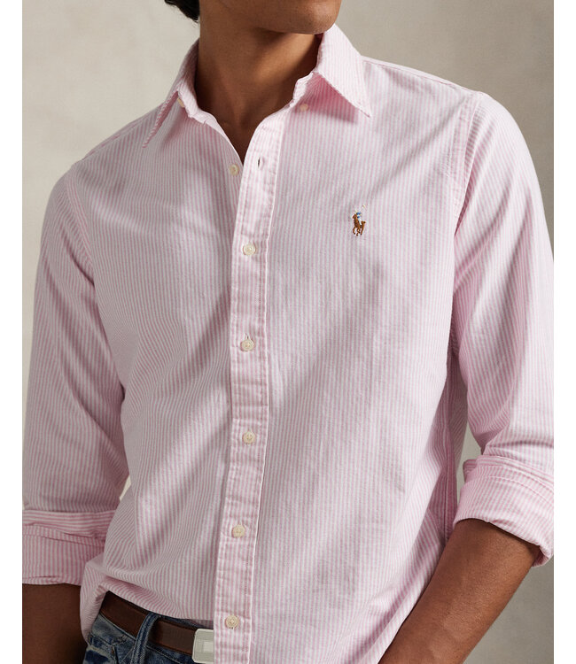 POLO RALPH LAUREN Chemise Oxford Rayée Coupe Classique