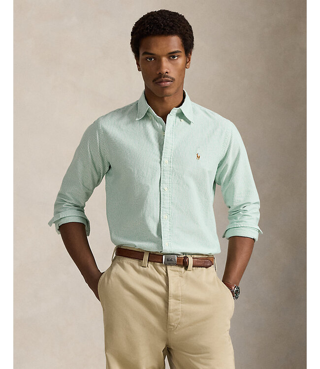 POLO RALPH LAUREN Chemise Oxford Rayée Coupe Classique