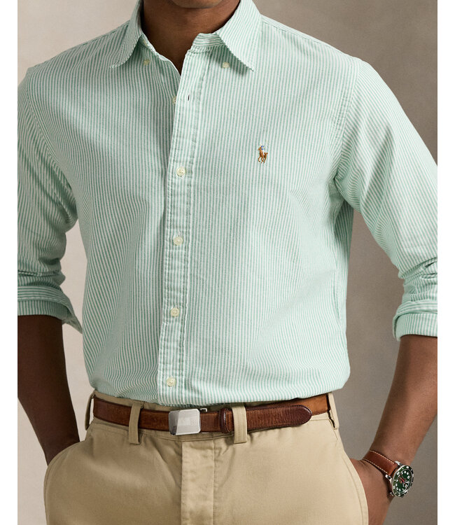 POLO RALPH LAUREN Chemise Oxford Rayée Coupe Classique