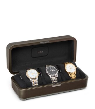 TUMI 19 Degré Aluminium | Étui de voyage pour montres