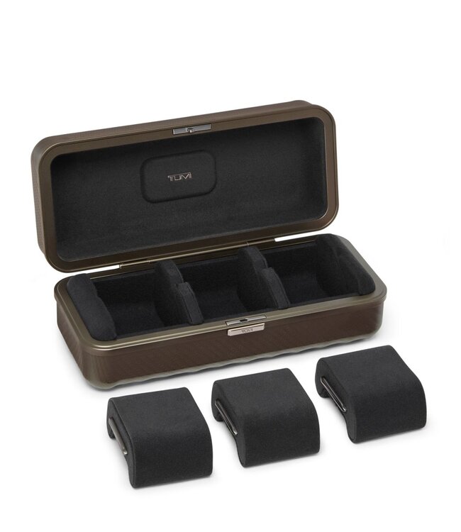 TUMI 19 Degré Aluminium | Étui de voyage pour montres