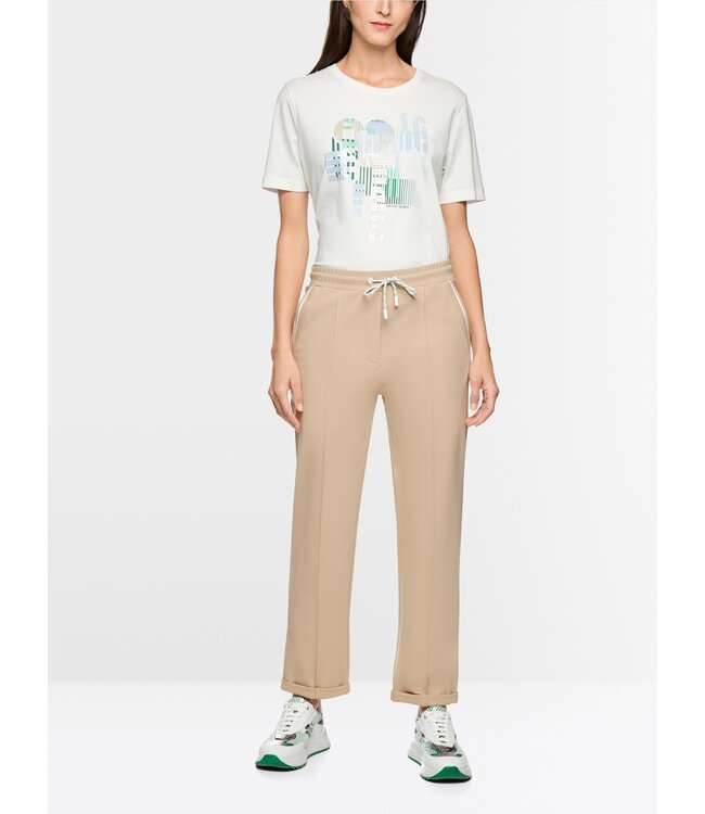 MARC CAIN FRIA Pull-On Trousers in Cotton Blend