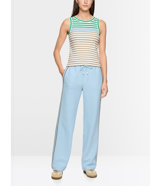 MARC CAIN Top rayé en coton stretch