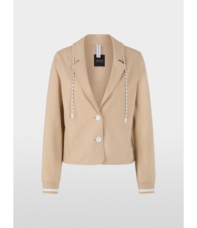 MARC CAIN Blazer sportif avec détails rayés