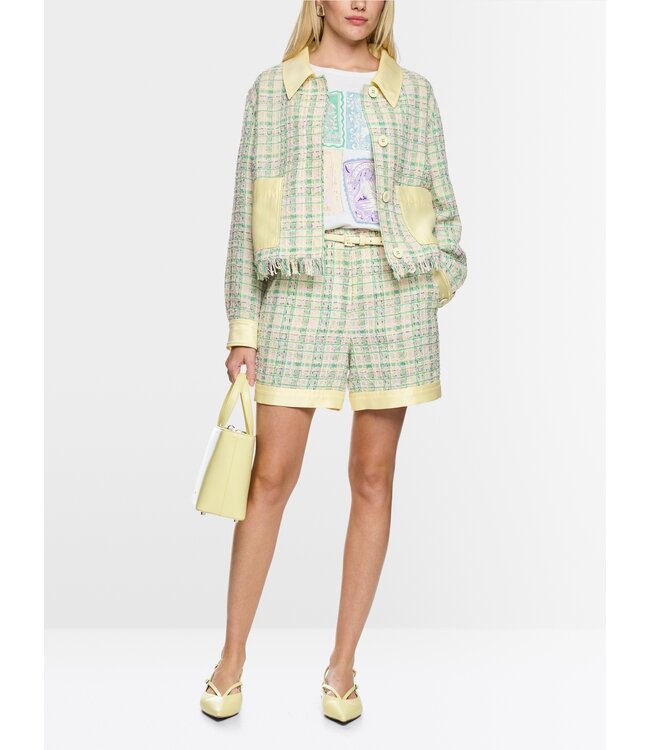 MARC CAIN Jacket with contrasting colour details