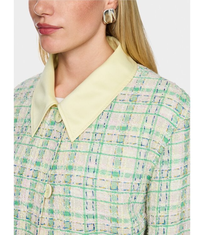 MARC CAIN Jacket with contrasting colour details