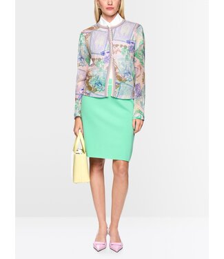 MARC CAIN Cardigan imprimé « Knitted in Germany »