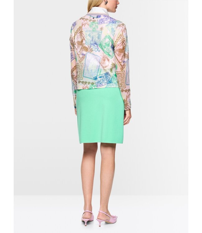 MARC CAIN Knitted in Germany’ printed cardigan