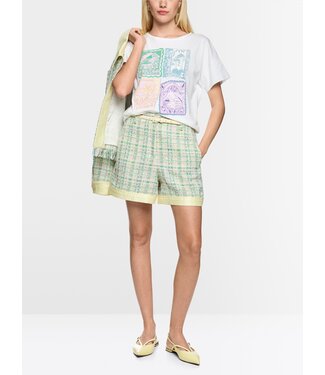 MARC CAIN Embellished Cotton Shirt