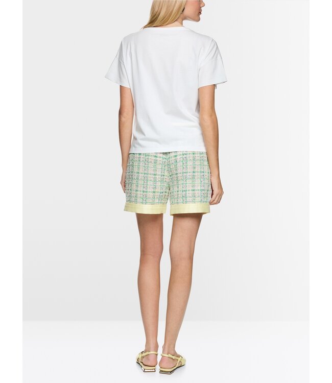 MARC CAIN T-shirt en coton orné