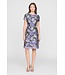 Theia Serenza Jacquard Dress