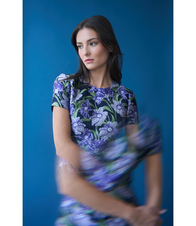 Theia Robe jacquard Serenza