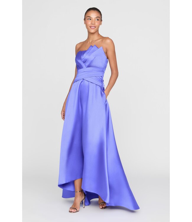Theia Coco High-Low Mikado Gown