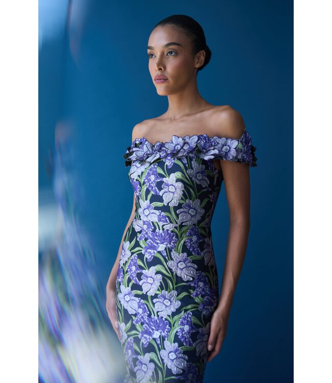 Theia Robe longue évasée Olyssia