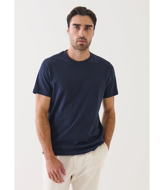 Patrick Assaraf Organic Pima Cotton High Neck T-Shirt