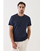 Patrick Assaraf T-shirt col montant en coton Pima biologique