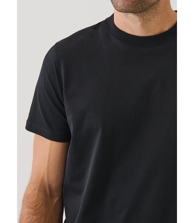 Patrick Assaraf Organic Pima Cotton High Neck T-Shirt