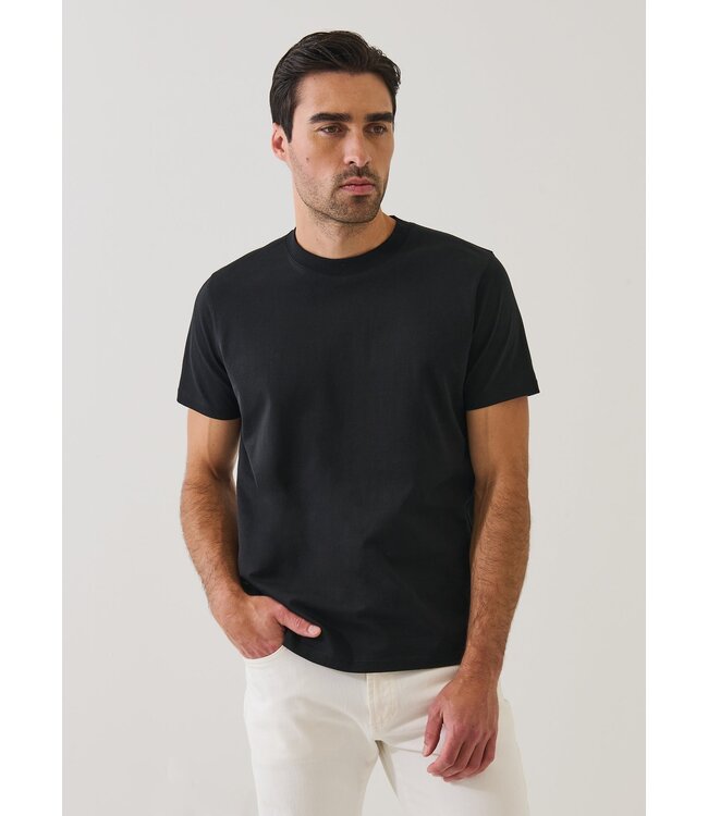 Patrick Assaraf T-shirt col montant en coton Pima biologique