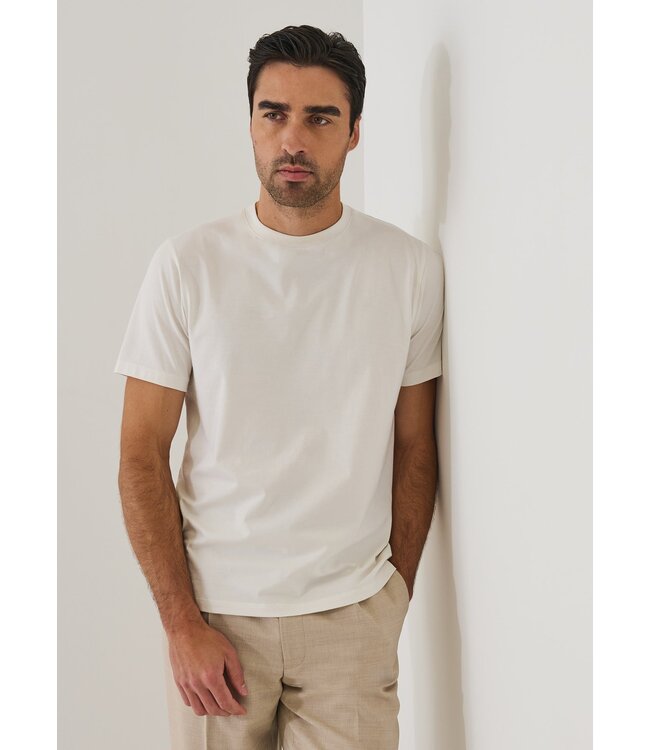 Patrick Assaraf Organic Pima Cotton High Neck T-Shirt