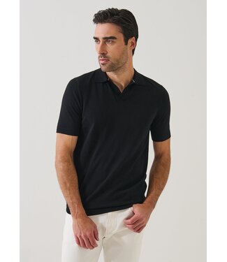 Patrick Assaraf Cotton-Cupro Open Polo