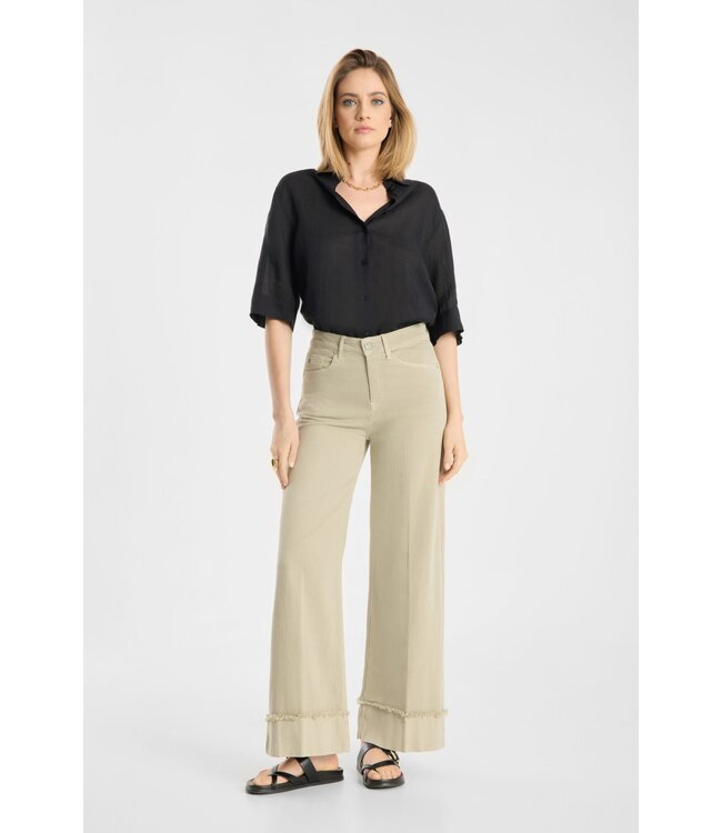 RAFFAELLO ROSSI Sventy Turn-Up Jeans