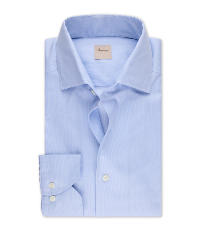 STENSTROMS Chemise en twill bleu clair