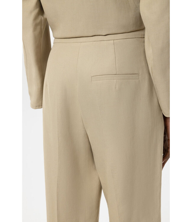 LUISA CERANO Linen Blend Cape Jacket