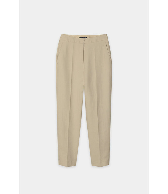 LUISA CERANO Veste cape en mélange de lin