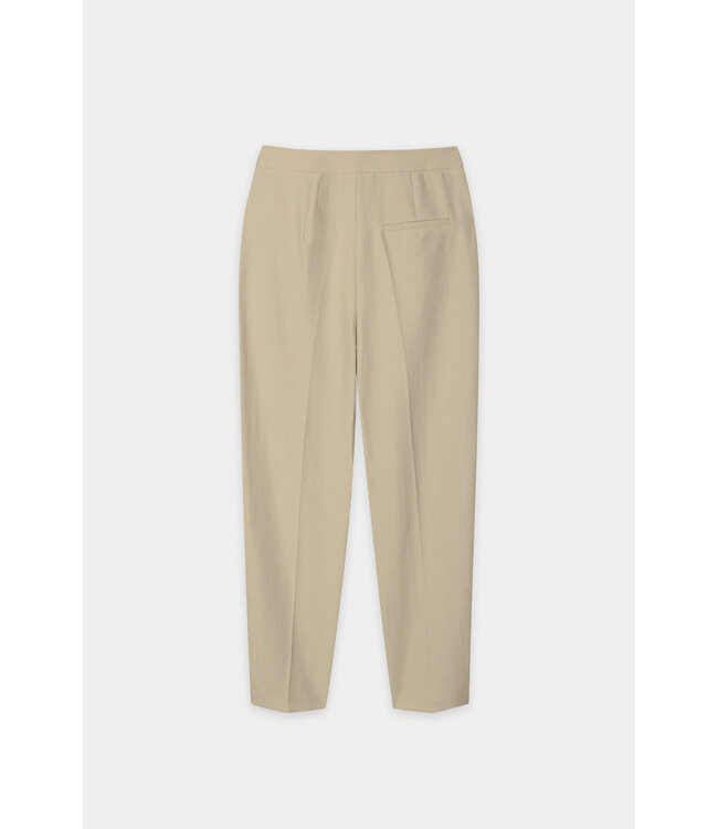 LUISA CERANO Veste cape en mélange de lin