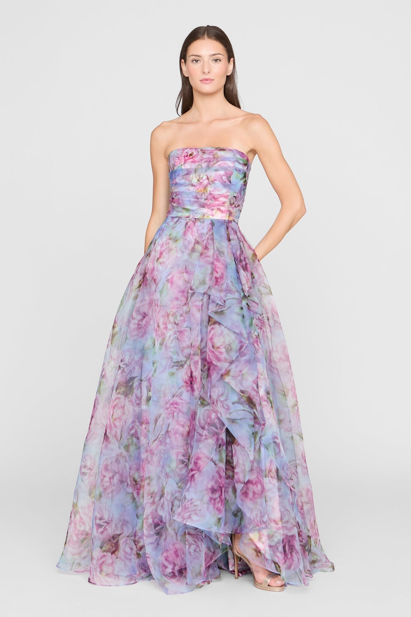 Fahreta Strapless Gown