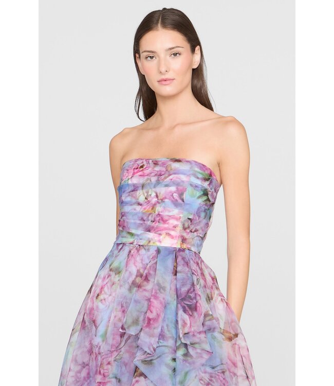 Theia Robe longue sans bretelles Fahreta