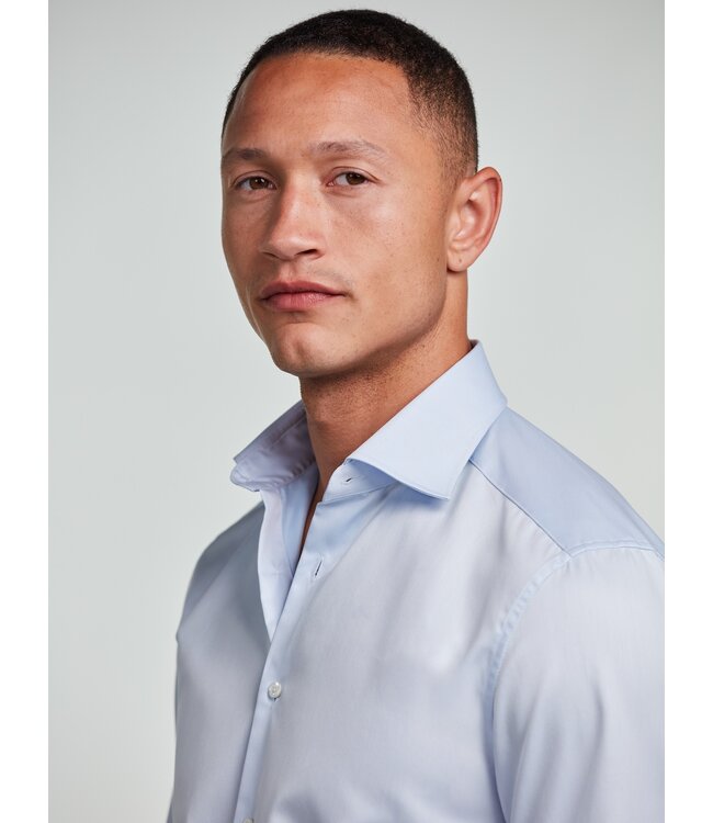 STENSTROMS Chemise en twill bleu clair