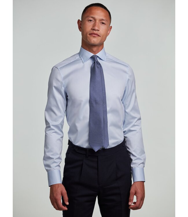 STENSTROMS Chemise en twill bleu clair