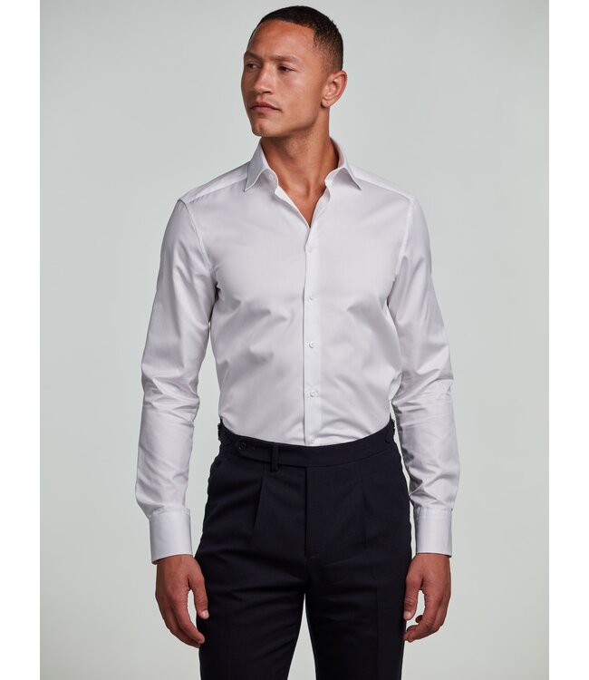 STENSTROMS Chemise en twill blanche