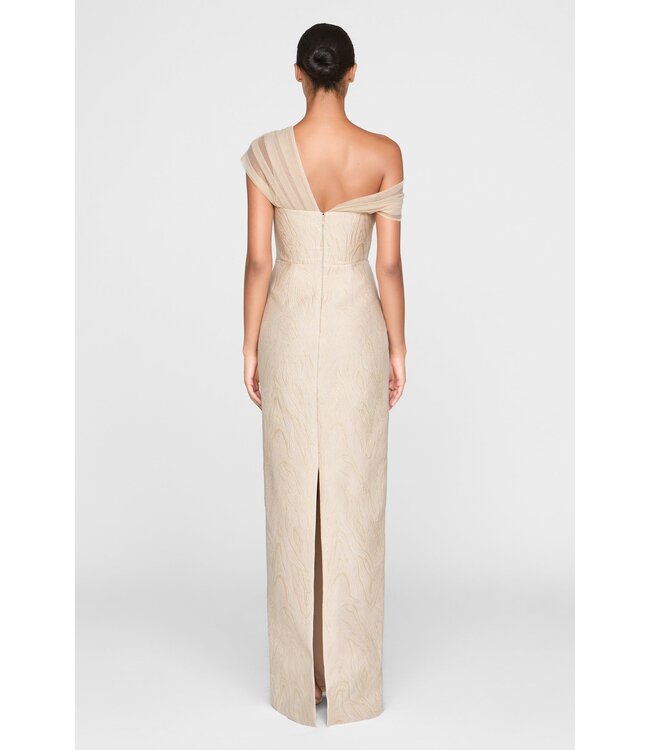 Theia Robe colonne drapée Zara