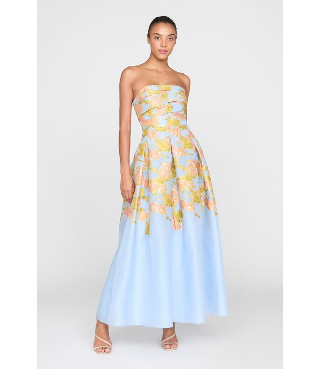 Theia Robe jacquard Leia