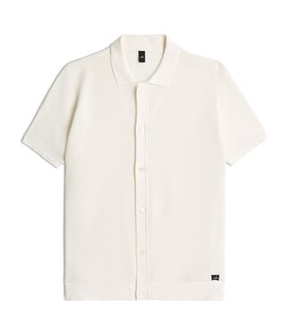 WAHTS Combed Cotton Structured Short-Sleeve Shirt