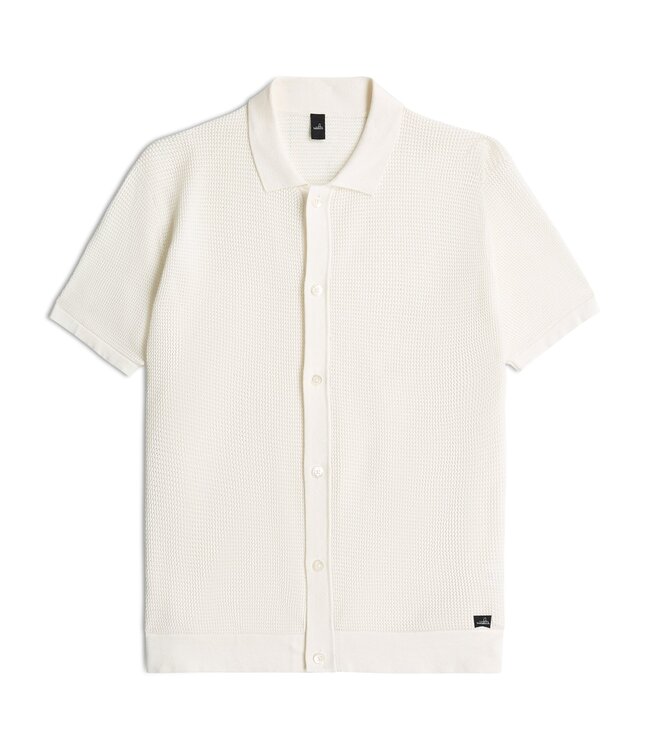 WAHTS Combed Cotton Structured Short-Sleeve Shirt
