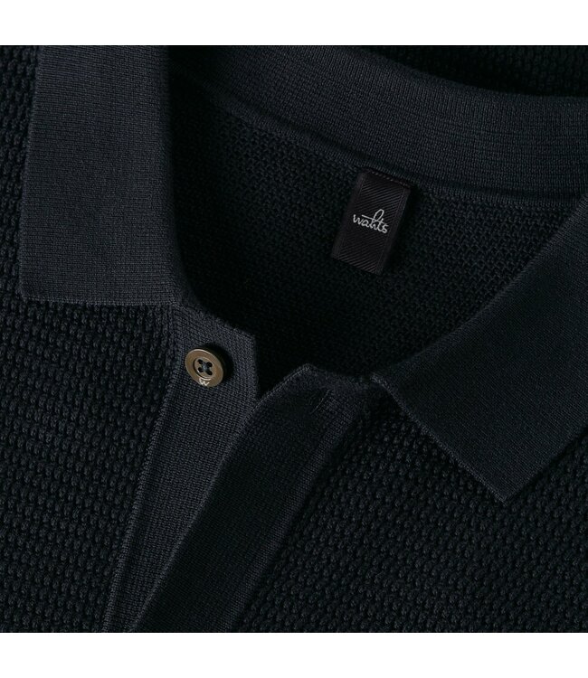 WAHTS Combed Cotton Structured Short-Sleeve Shirt