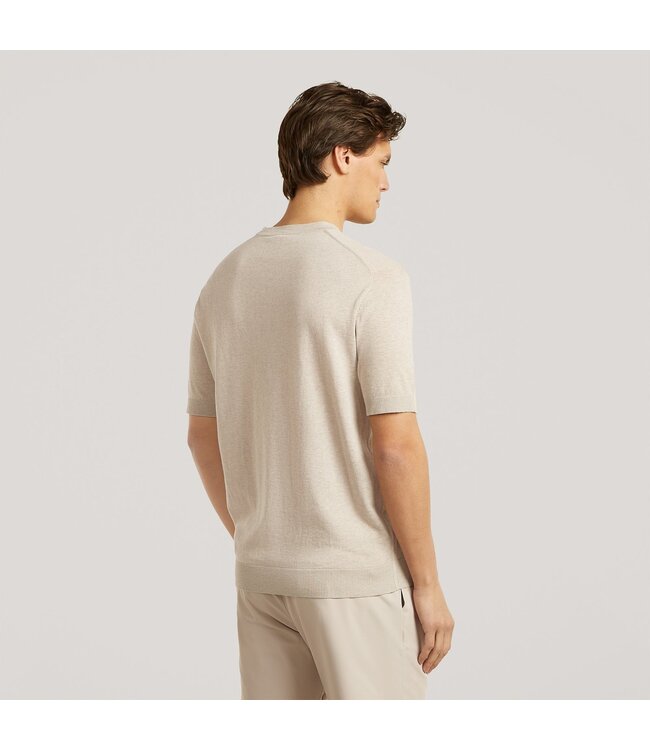 WAHTS Cotton Linen Knitted T-Shirt