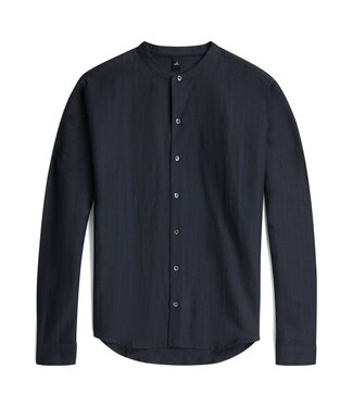 WAHTS MASON Linen Cotton mandarin Shirt