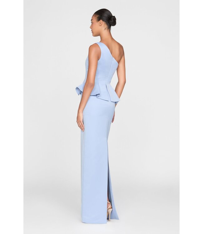 Theia Zenobia Duchess Satin Gown
