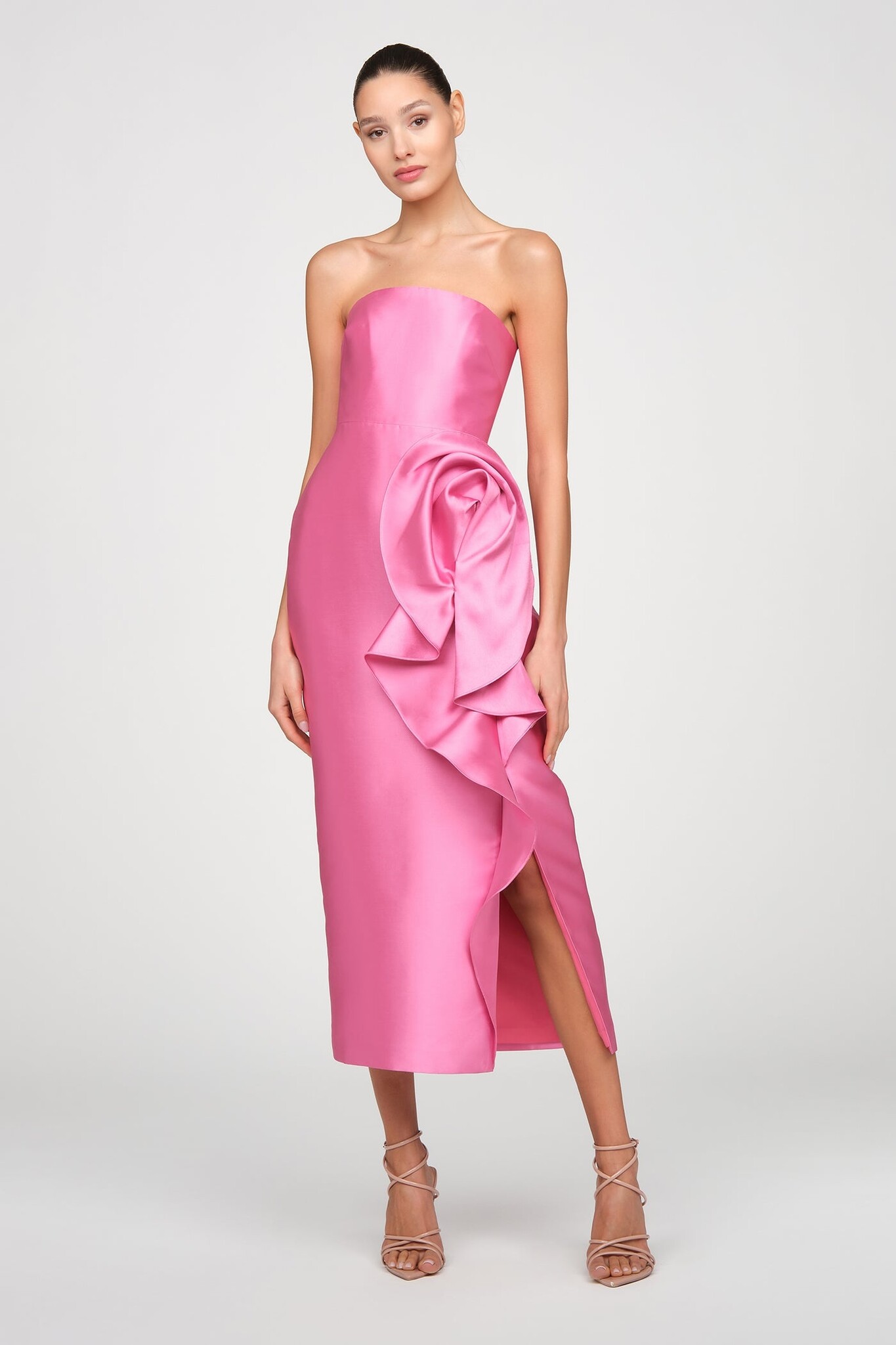Marla Sculptural Drape Dress